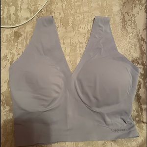 Clavin Klein blue top